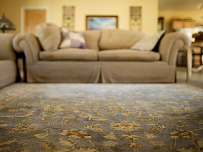 clean ornate carpet